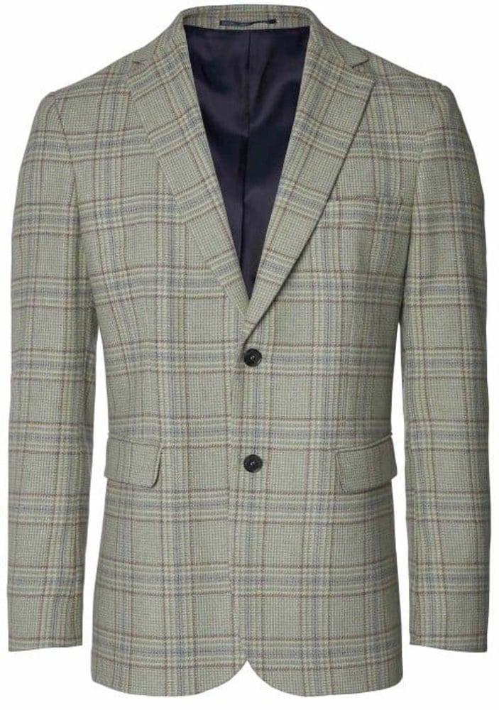 productImage: Wiston Tweed Blazer Men Willow Green Checked