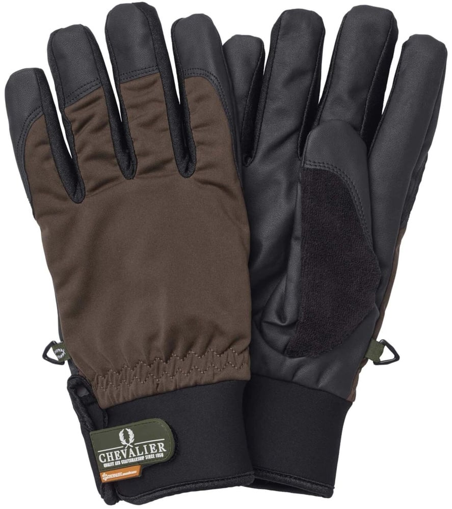 productImage: Windblocker Shooting Gloves Leather Brown