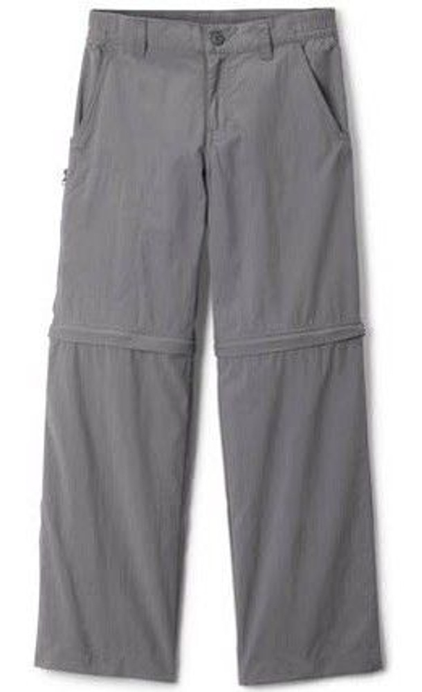 productImage: Youth Boys Silver Ridge IV Convertible Pant City Grey