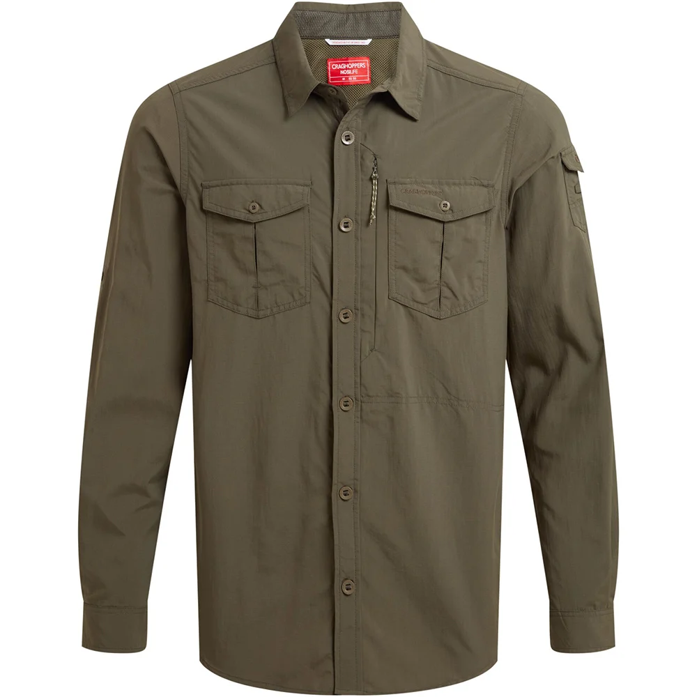 Nosilife Adventure Long Sleeved Shirt III Woodland Green, view: 1