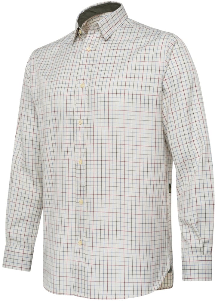 productImage: M's Charlow LS Shirt White & Green Check