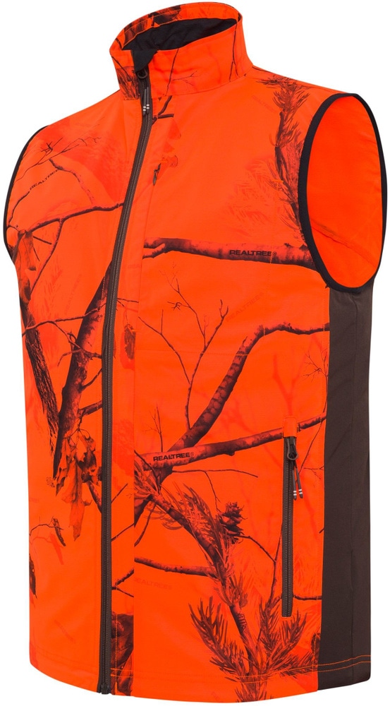 productImage: M's Windshell EVO Vest Camo Orange Realtree Ap Hd