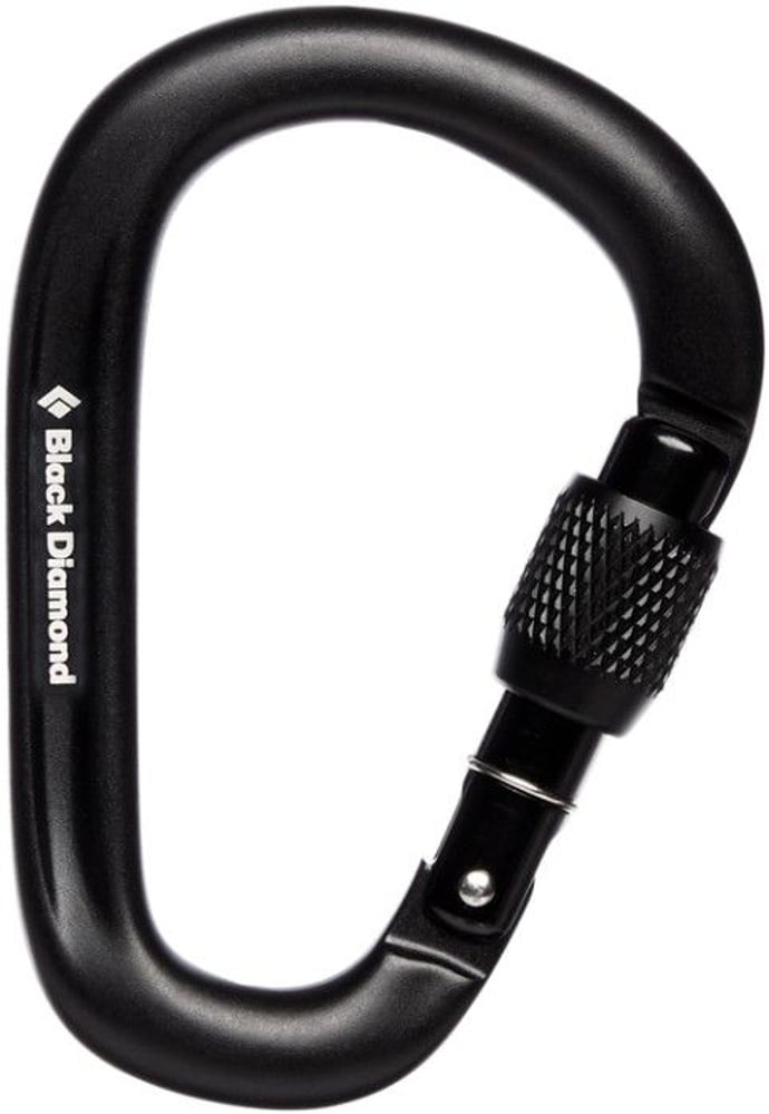 productImage: Pearlock Screwgate Carabiner Black