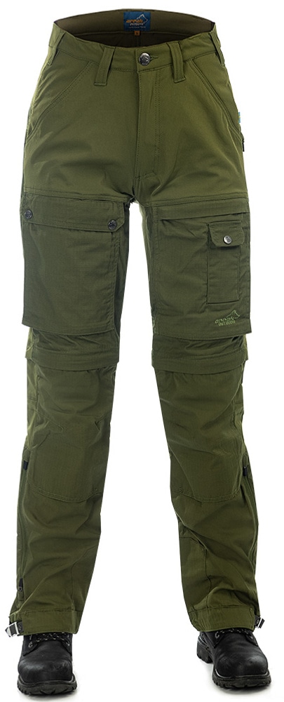 productImage: Arrak W's Flexible Zip Off Pant Green