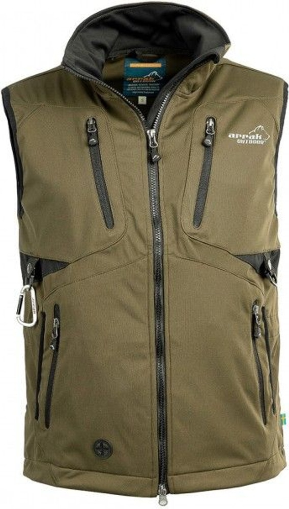 productImage: Arrak Softshellvest Acadia Olive