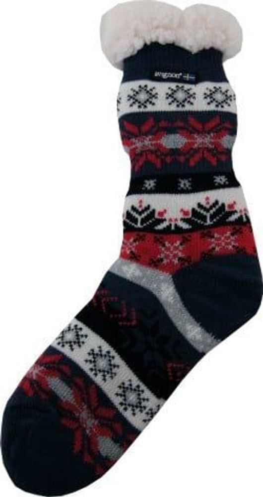 productImage: Heat Max Socka Dam Gråblå/Röd