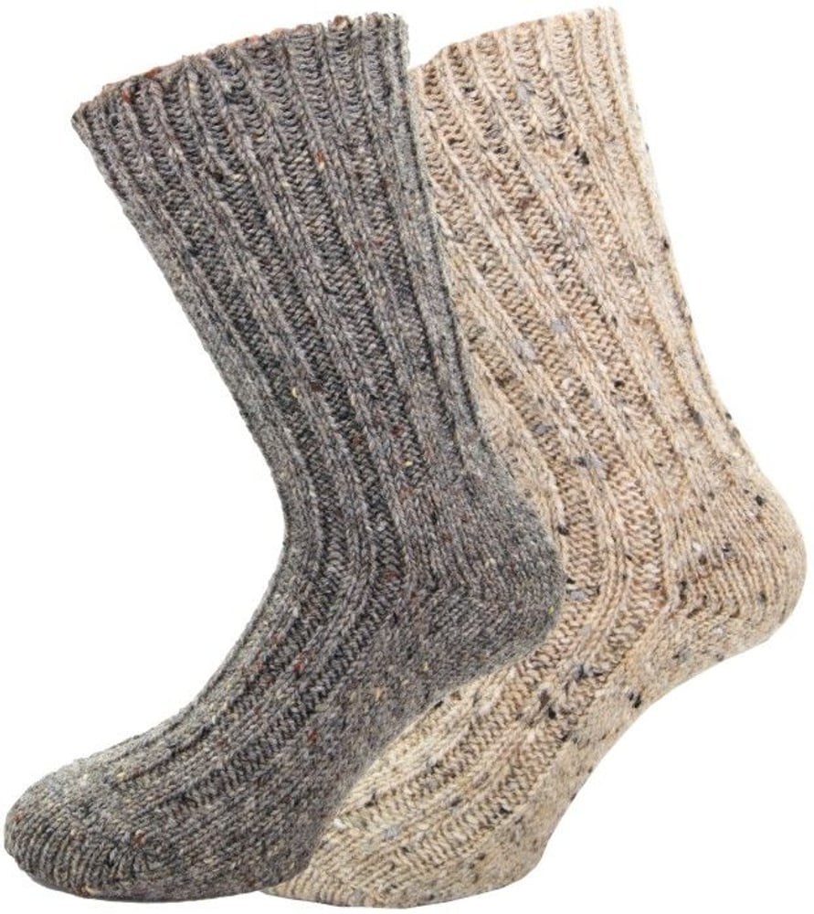 productImage: Raggsockor 2-pack Grå/Beige