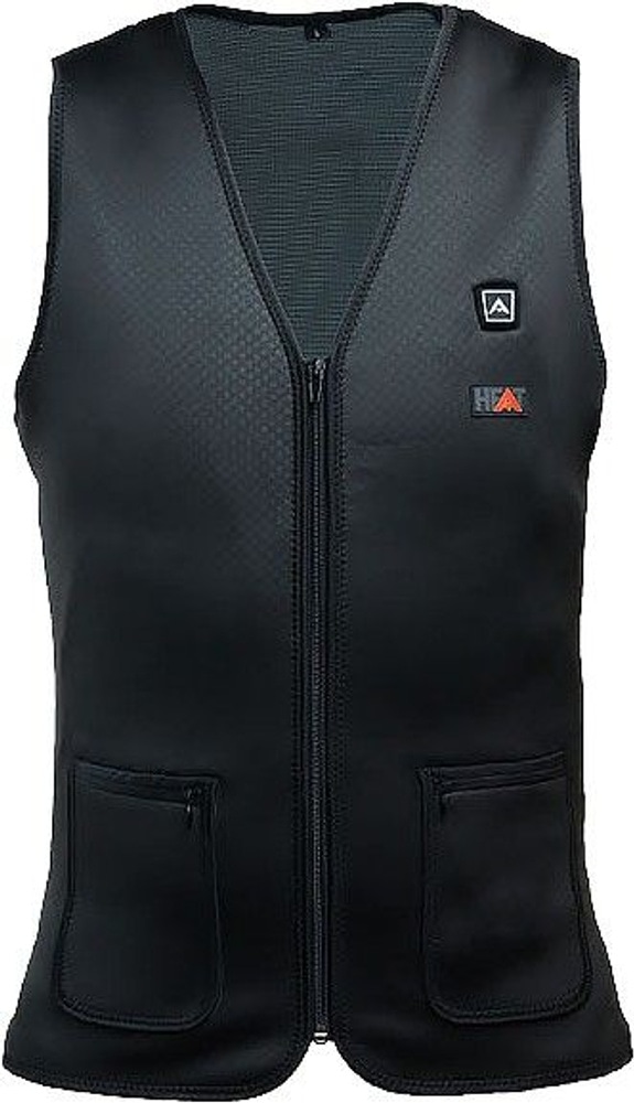 productImage: Heat Vest Thin V-Neck Powerbank Black