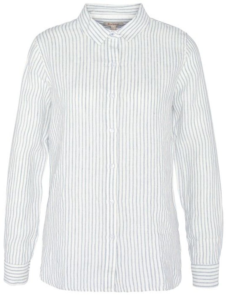 productImage: W's Marine Linen Shirt Chambray Stripe