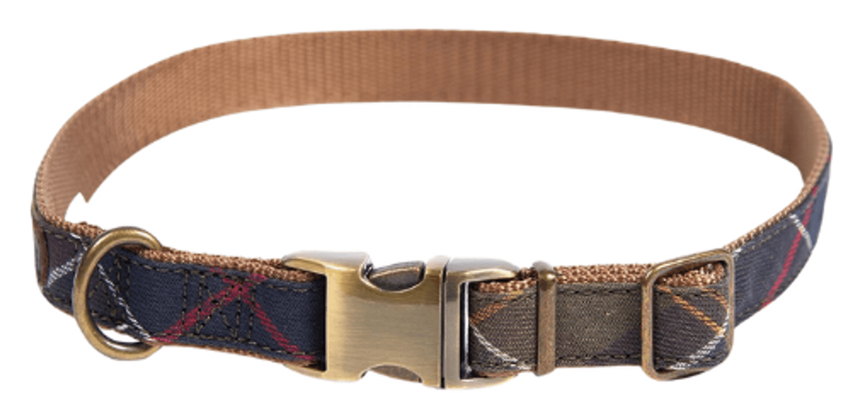 productImage: Tartan/Webbing Dog Collar Classic Tartan