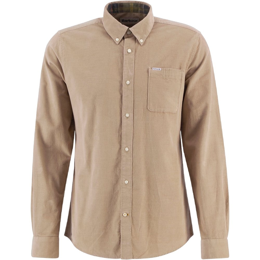 M's Ramsey Cord Tailored Shirt Washed Stone, view: 1