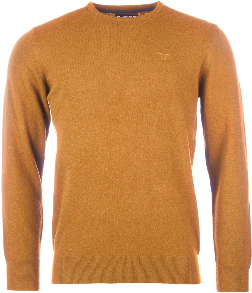 productImage: M's Essential Lambswool Crew Neck Neck Dark Copper