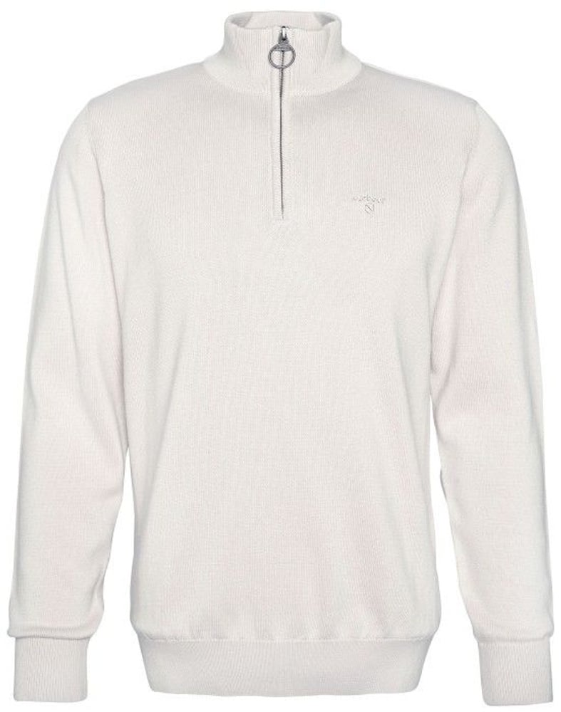 productImage: M's Cotton Half Zip Knitted Jumper Mist