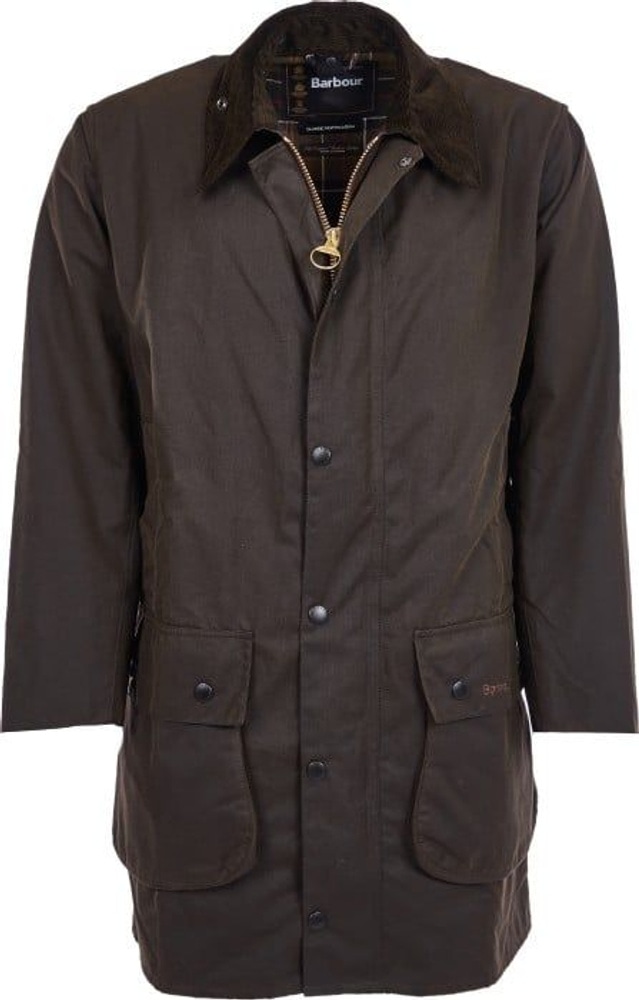 productImage: M's Classic Northumbria Wax Jacket Dark Olive Check