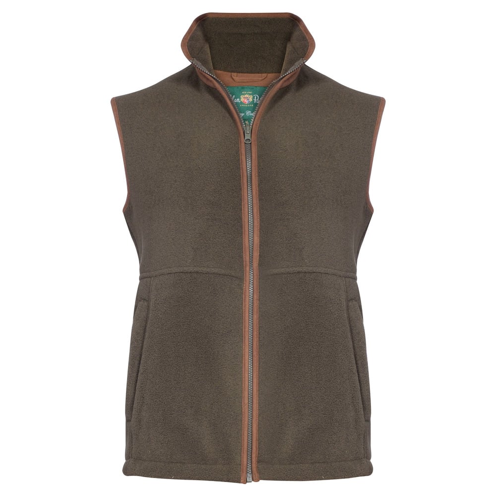 productImage: M's Aylsham Fleece Waistcoat Green