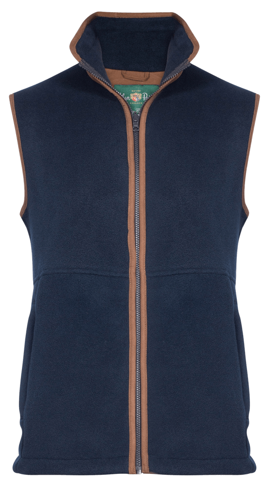 productImage: M's Aylsham Fleece Waistcoat Dark Navy