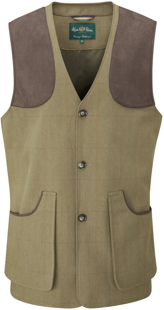 productImage: M's Axford Shooting Waistcoat Aspen