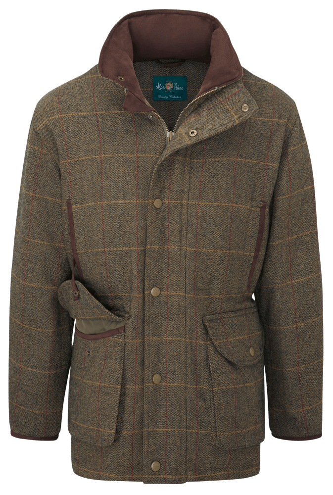 productImage: M's Combrook Waterproof Tweed Shooting Field Coat Teak
