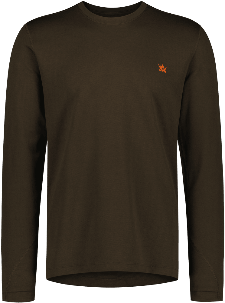 productImage: M's CoolDry LS T-Shirt Brown