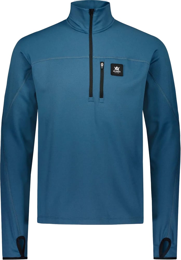 productImage: M's ThermoDry Half-Zip Top Deep Blue