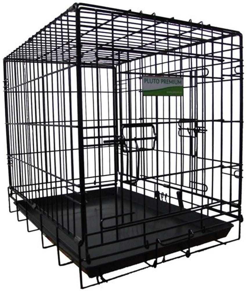productImage: Travel Dog Car Cage 124x76x84 cm Black