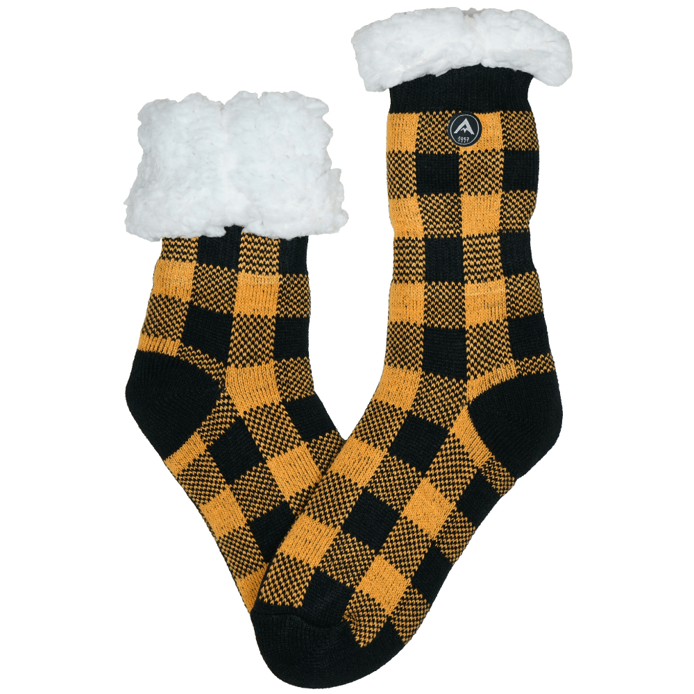 productImage: Dam Heat Max Sock Checked Yellow