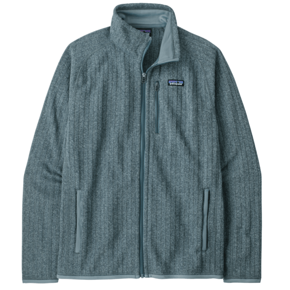 productImage: M's Better Sweater Jkt Blue Sage Rib Knit