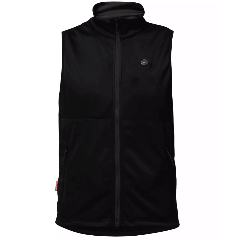 productImage: Heated Fleece Vest Mens Black