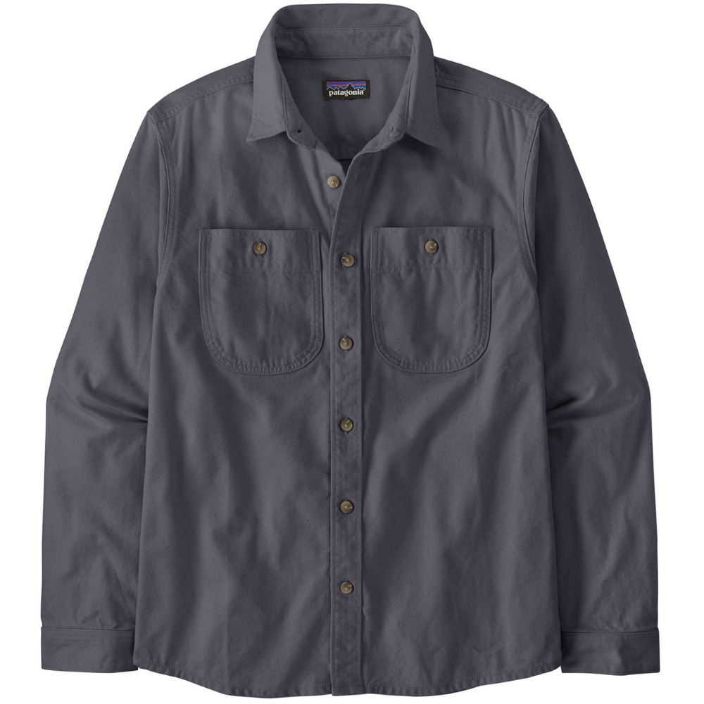 productImage: M's Point Reyes Canvas Shirt Smolder Blue