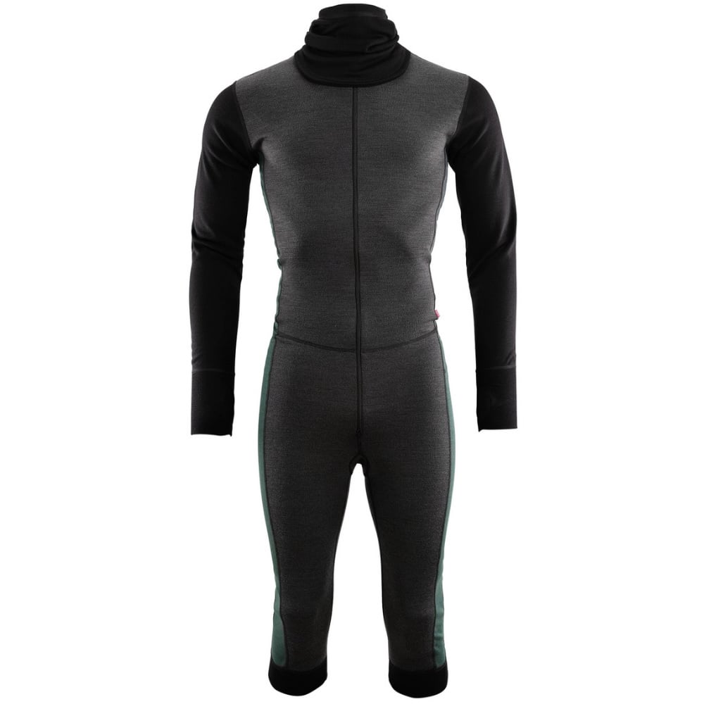 productImage: M's Warmwool Overall 3/4 Marengo/Jet Black/Green Gables