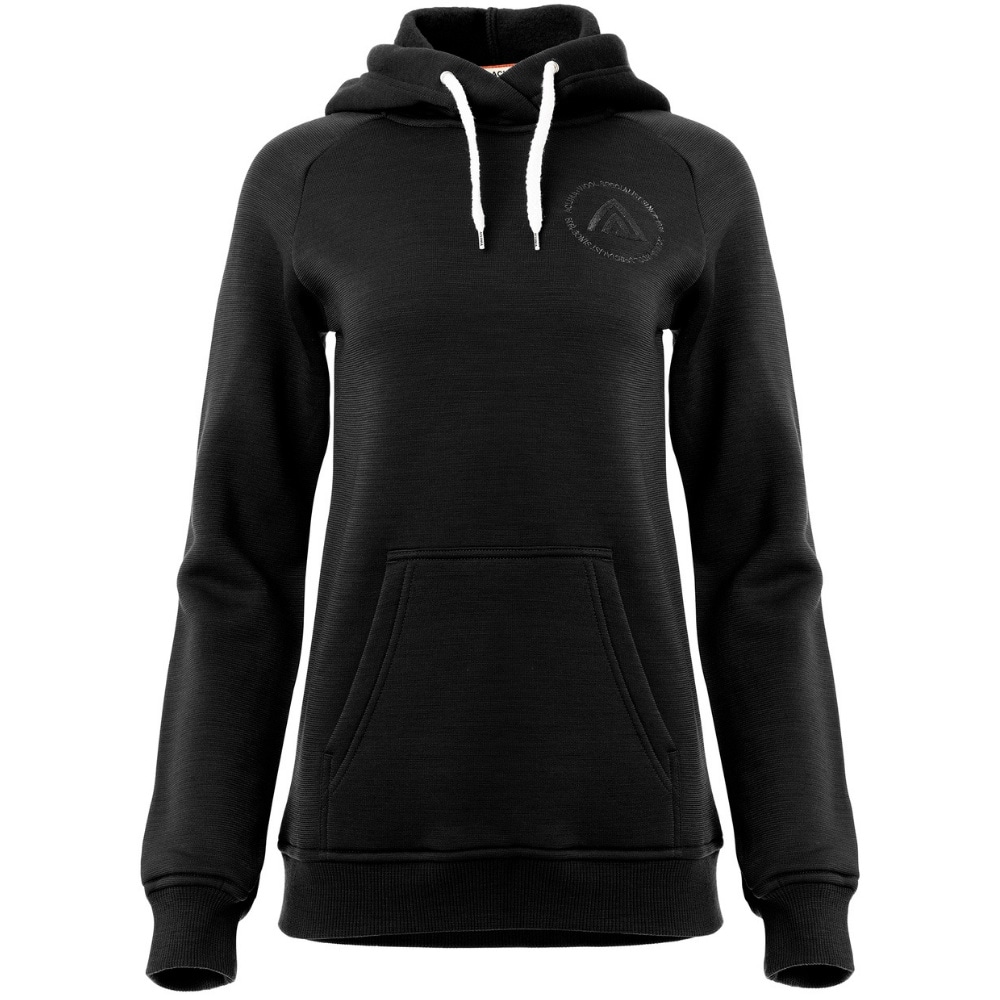 productImage: W's Fleecewool V2 Hoodie Jet Black
