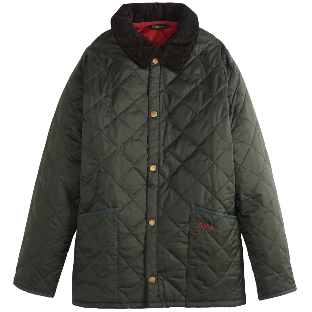 productImage: Liddesdale Quilt Kids Dark Olive/Red