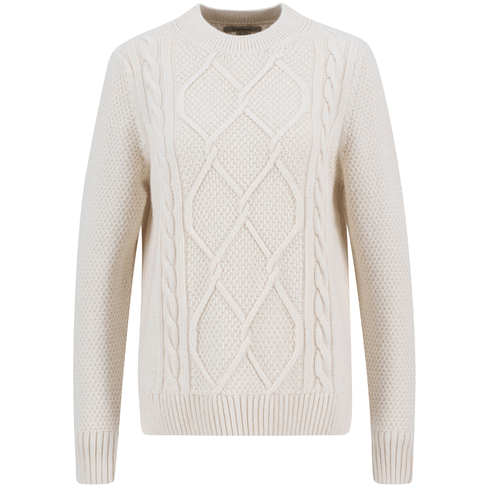 productImage: W's Burne Crew Knitted Jumper Ecru