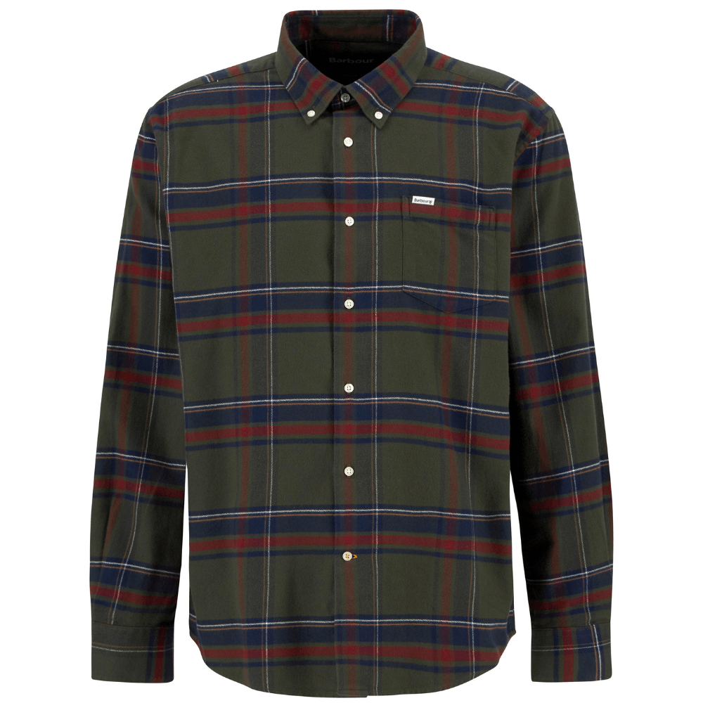 productImage: M's Dogwood Regular Checked Shirt Olive