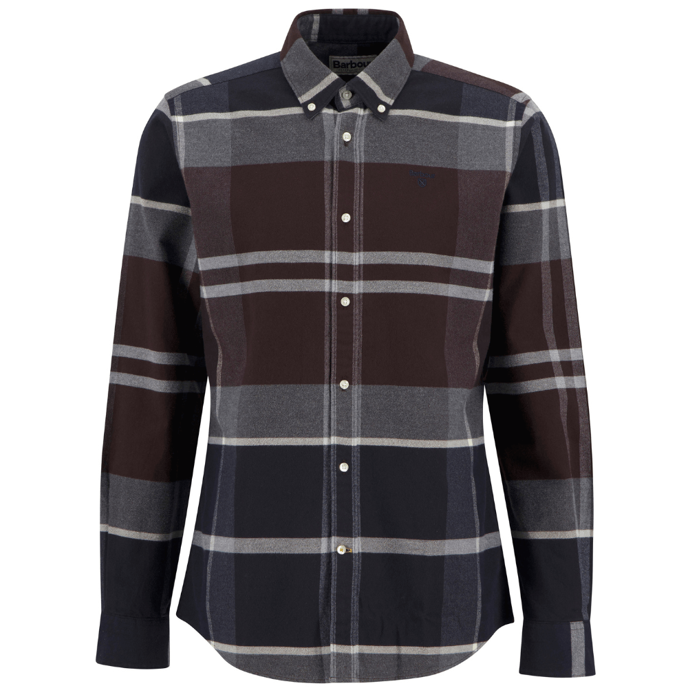 productImage: M's Iceloch Tailored Tartan Shirt Midnight Oak Tartan
