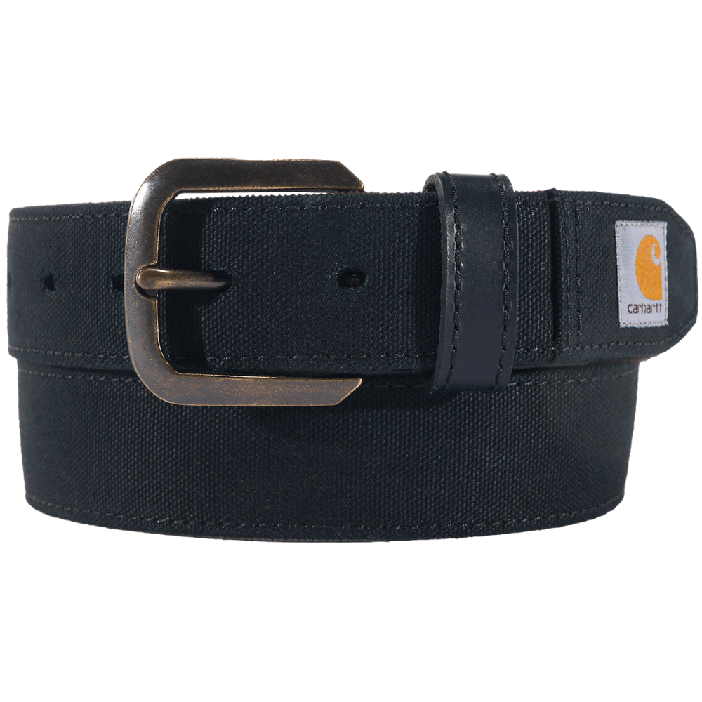 productImage: Carhartt W's Canvas Duck Belt Black