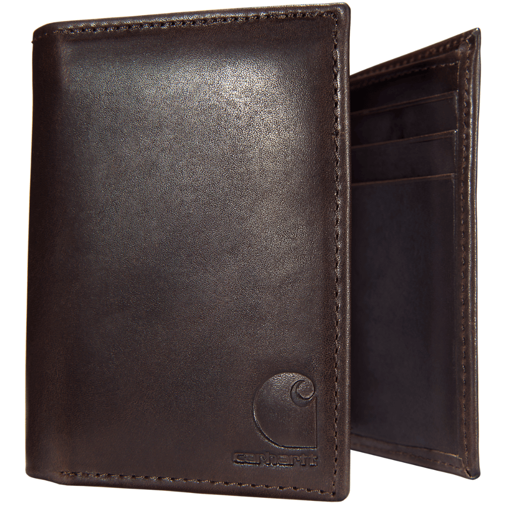 productImage: Carhartt M's Oil Tan Leather Trifold Wallet Dark Brown