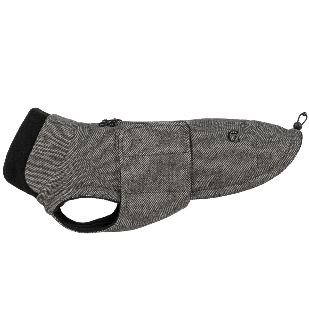 productImage: Brooklyn Winter Coat Tweed Dachshund size 2 Black