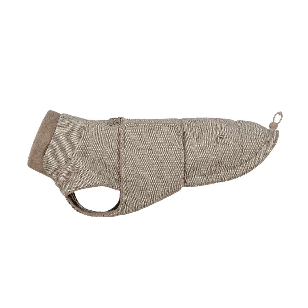 productImage: Brooklyn Winter Coat Tweed Dachshund size 3-5 Beige