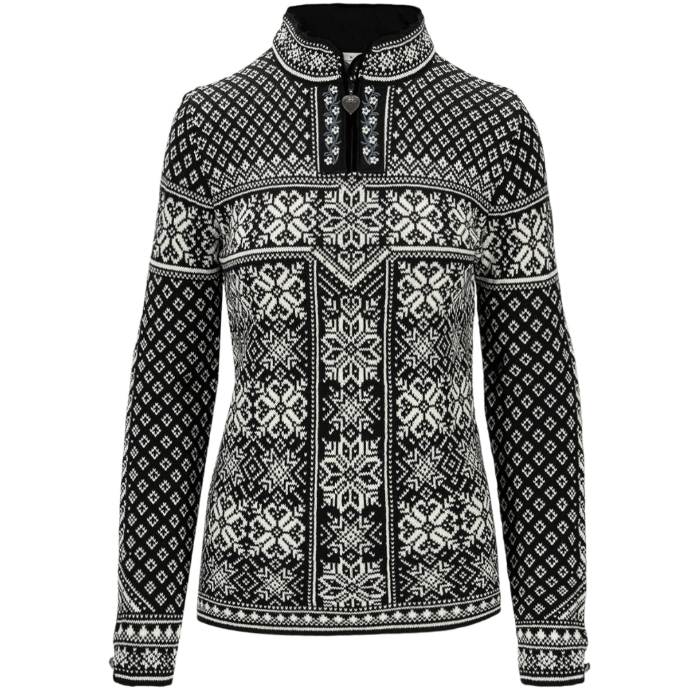 productImage: W's Peace Fem Sweater Black Offwhite