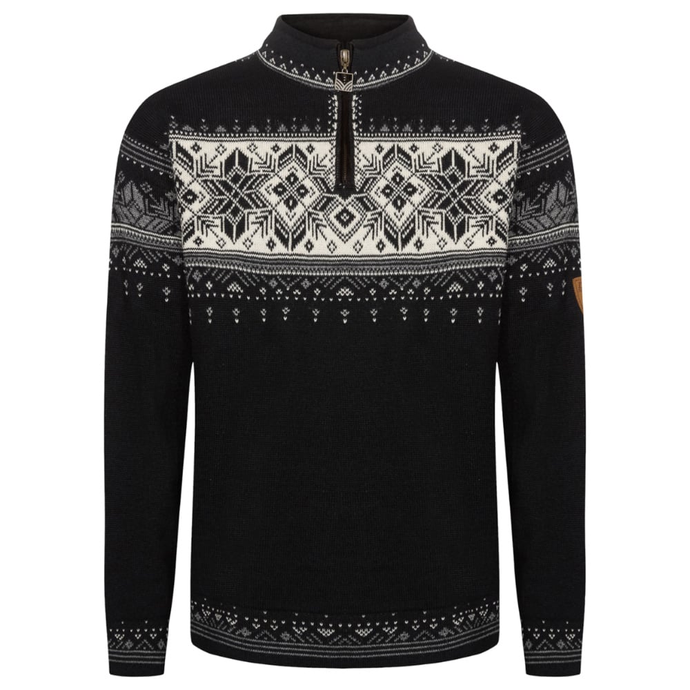 productImage: M's Blyfjell Sweater Black smoke Offwhite Light Charcoal