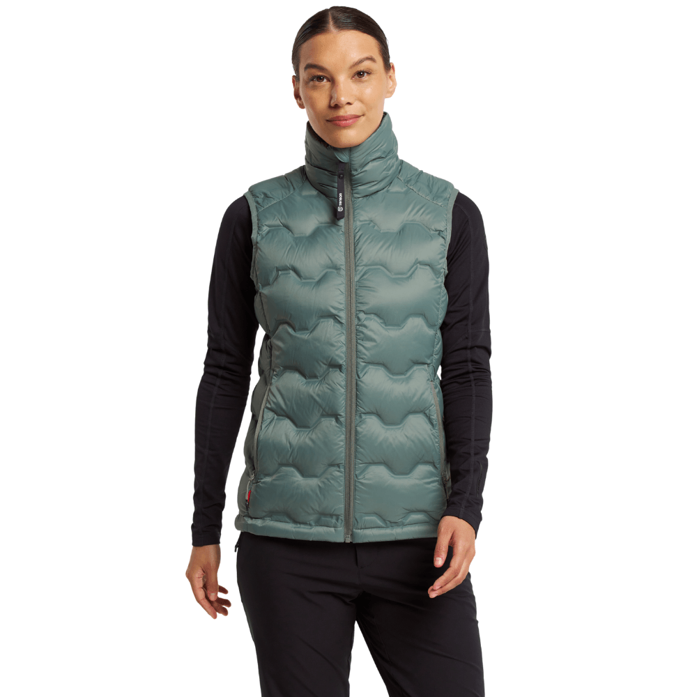productImage: W's TXlite Shibui Down Vest Grey Green