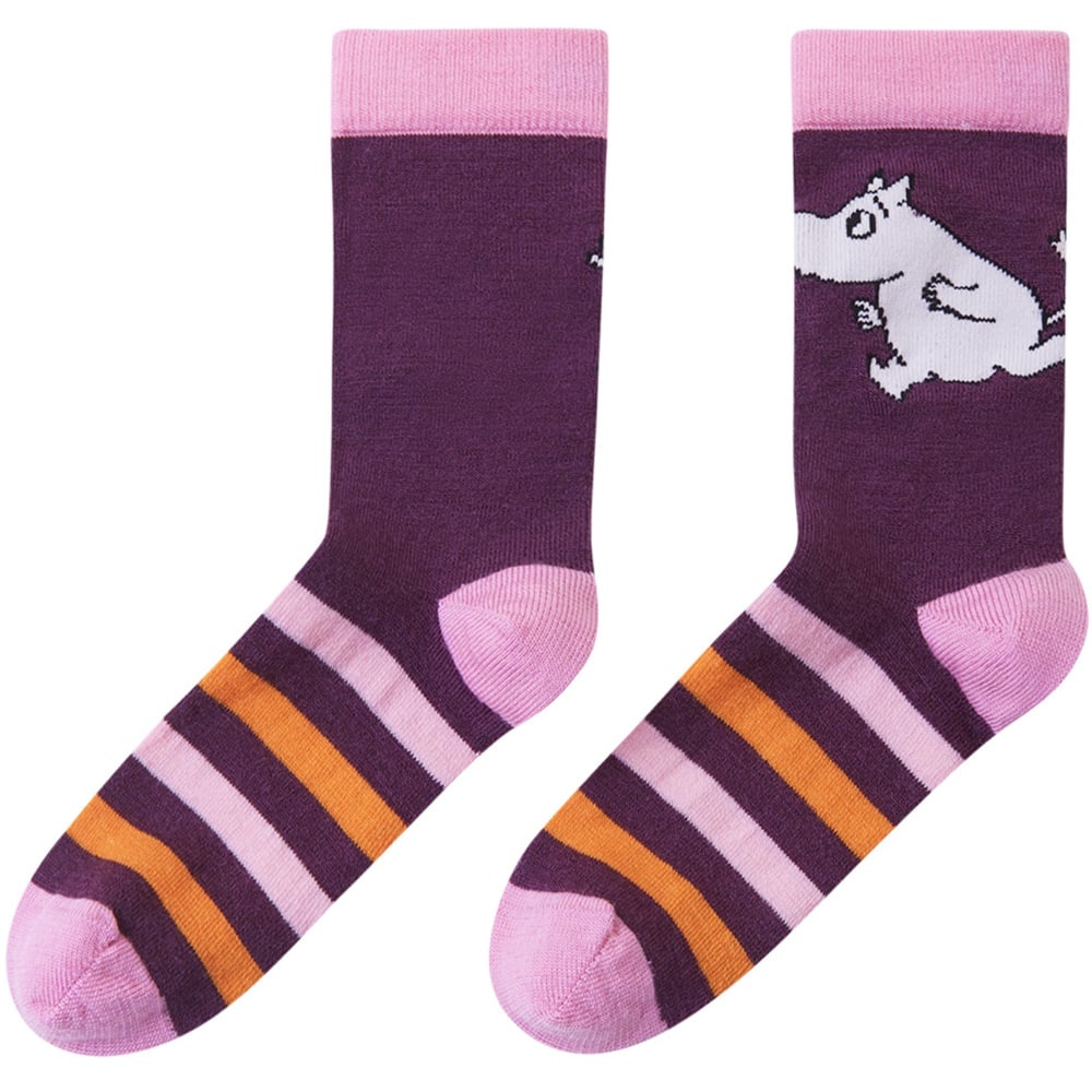 productImage: Socks Moomin Randig Kids Deep Purple