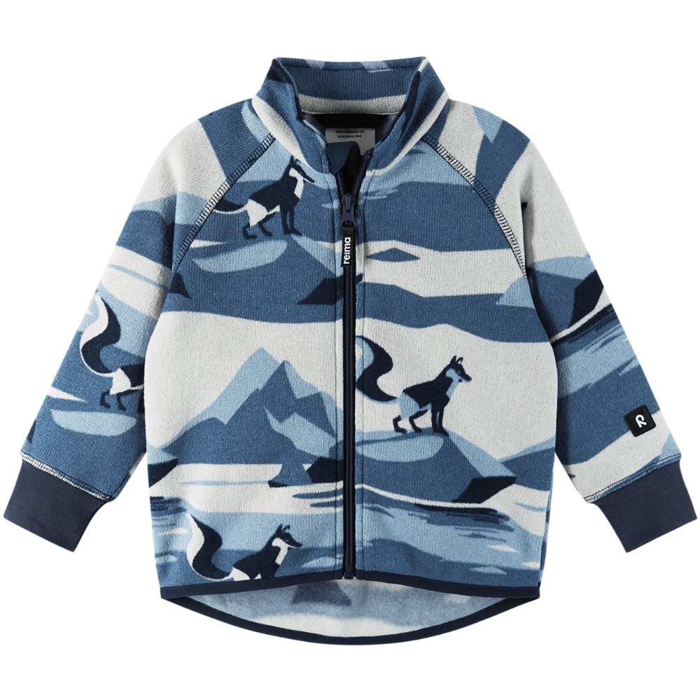 productImage: Fleece Sweater Ornament Kids Navy
