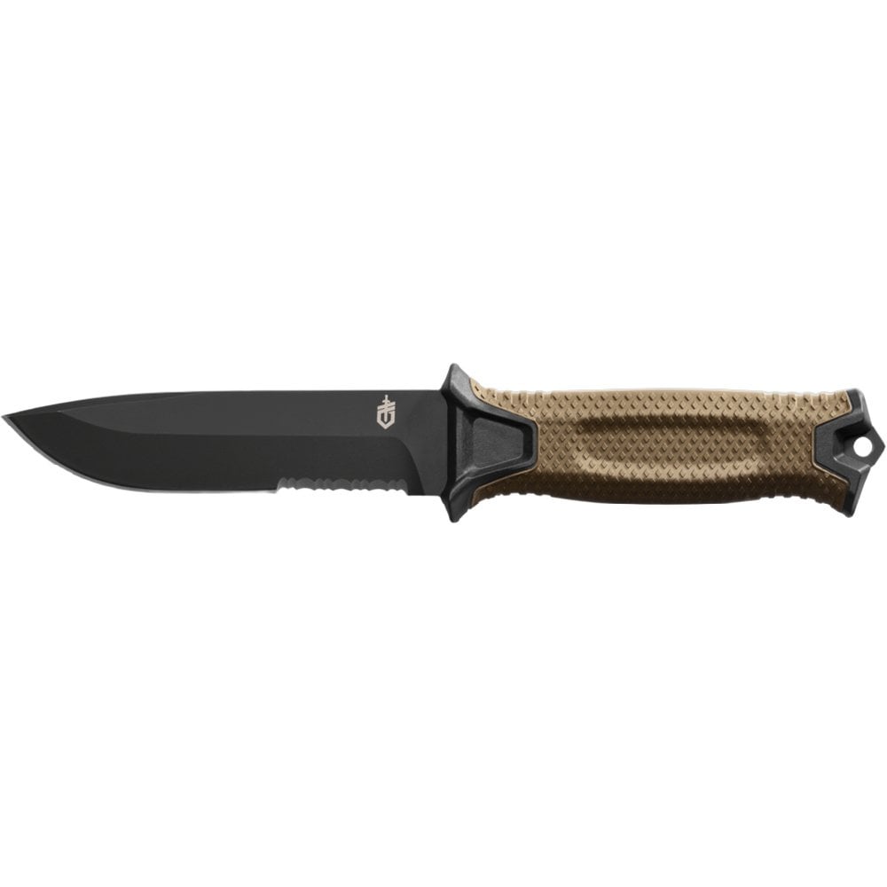 Strongarm Fixed Serrated Coyote, view: 1