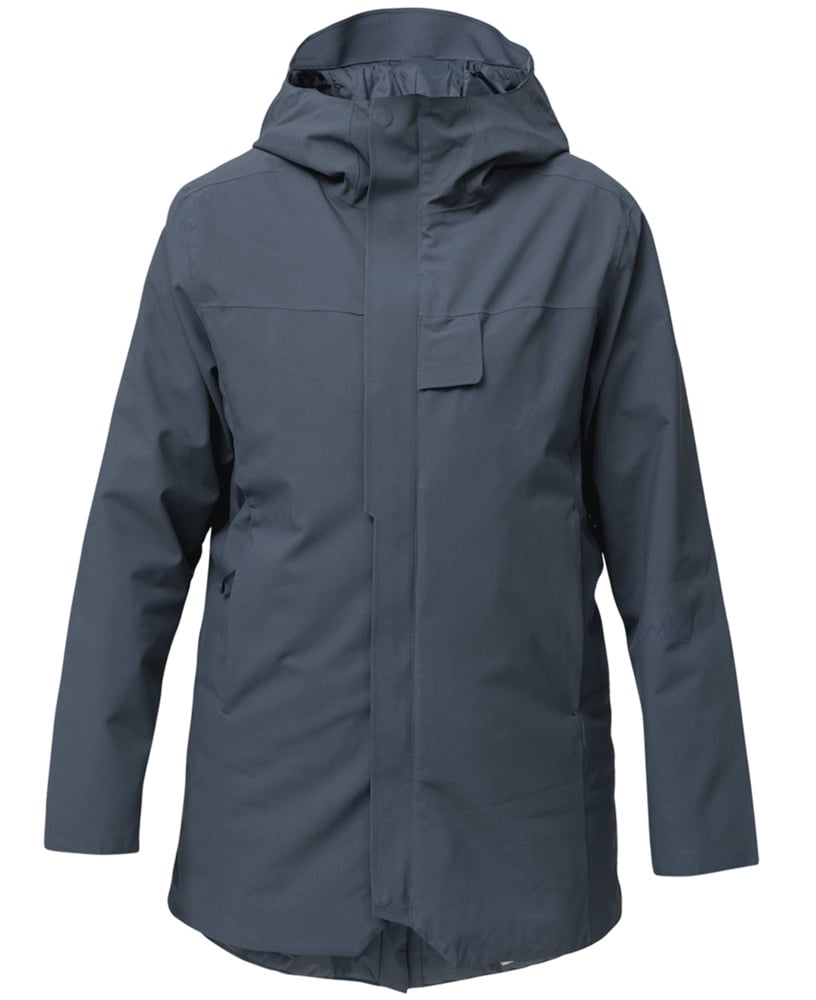 productImage: Heated Oslo Coat Womens Navy
