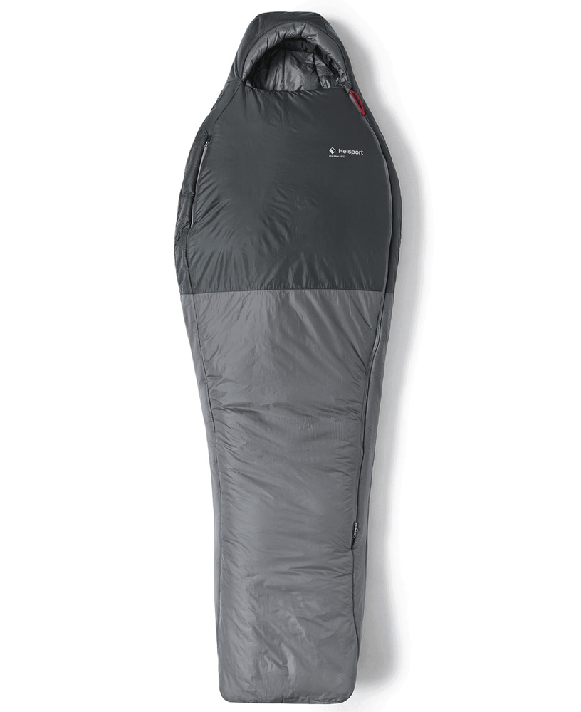 productImage: Pro Fiber -5 Sleeping Bag 185cm Smoky Grey / Ruby Red