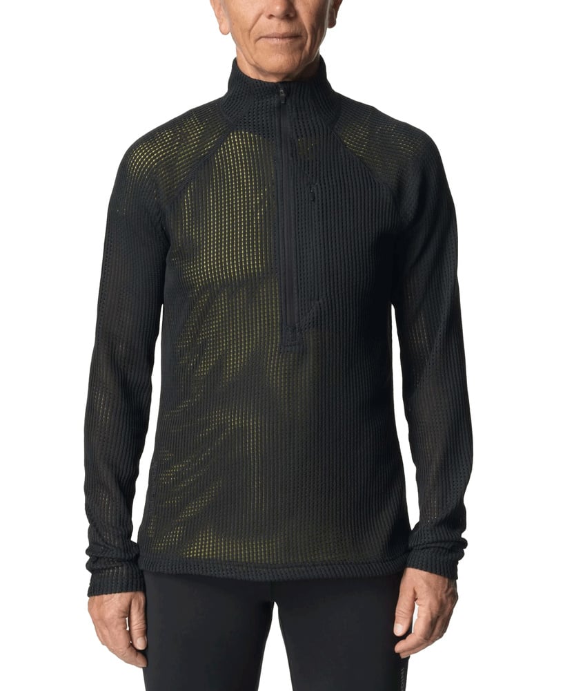 W's Pace Flow Half Zip True Black, view: 1