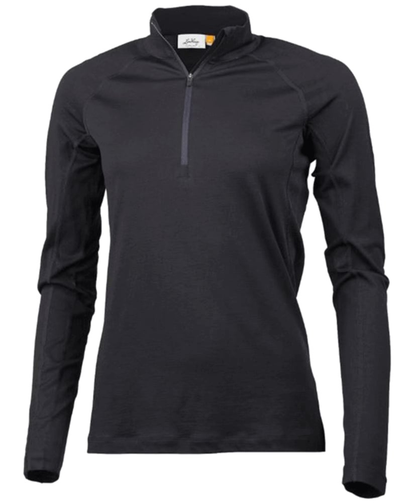 productImage: Gimmer Merino Lt Ws 1/2 Zip Black