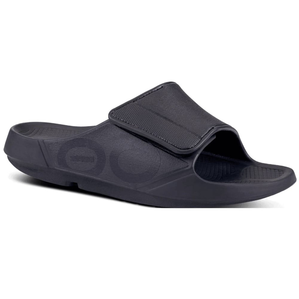 Restitutionssandal OOahh Sport Flex Matte Black, view: 1